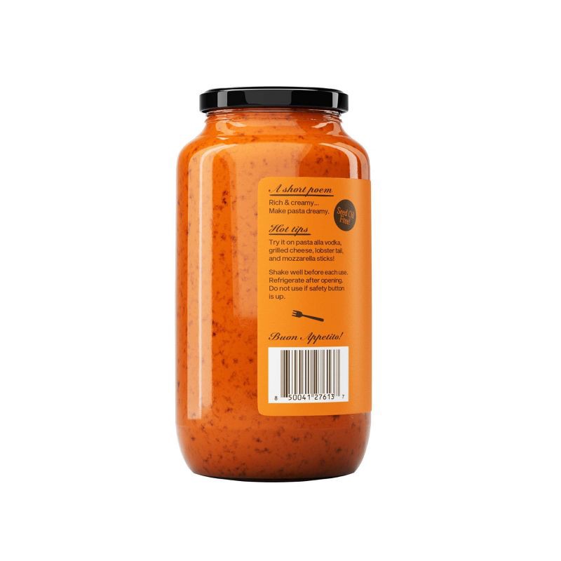 slide 2 of 7, Sauz Creamy Calabrian Vodka Sauce - 25oz, 25 oz