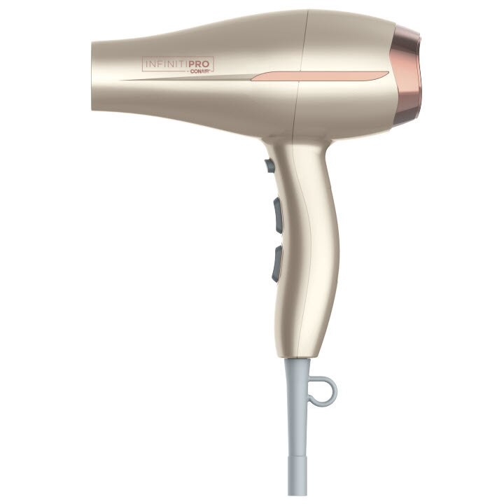 slide 2 of 2, Conair Infinitipro Frizz-Free Pro Hair Dryer, Gold, 1 ct