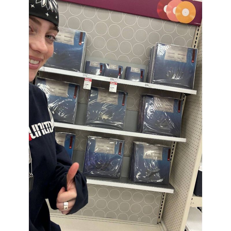 slide 3 of 3, Universal Music Group Billie Eilish - HIT ME HARD AND SOFT (Target Exclusive, Vinyl) (Eco-mix Yellow) with Poster, 1 ct