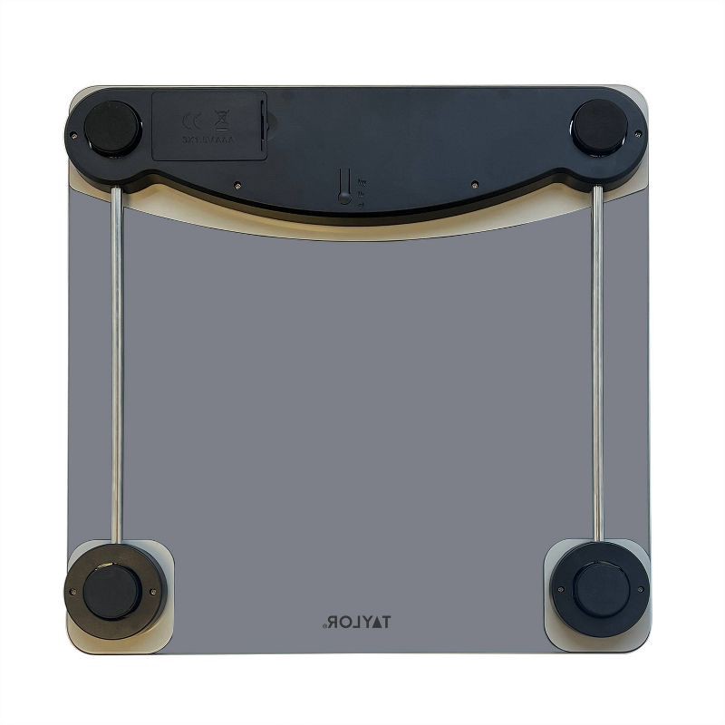 slide 9 of 9, Taylor Digital Glass Bathroom Scale - Tinted Glass, 1 ct