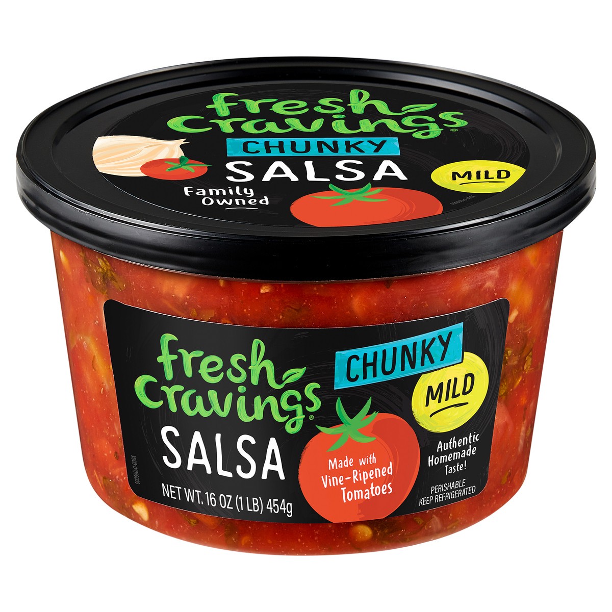 slide 6 of 9, Fresh Cravings Chunky Mild Salsa - 16 Oz, 16 oz