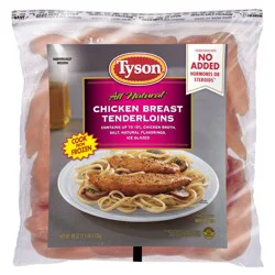 Tyson Boneless Skinless Chicken Breast Tenderloins, 2.5 lb. (Frozen)