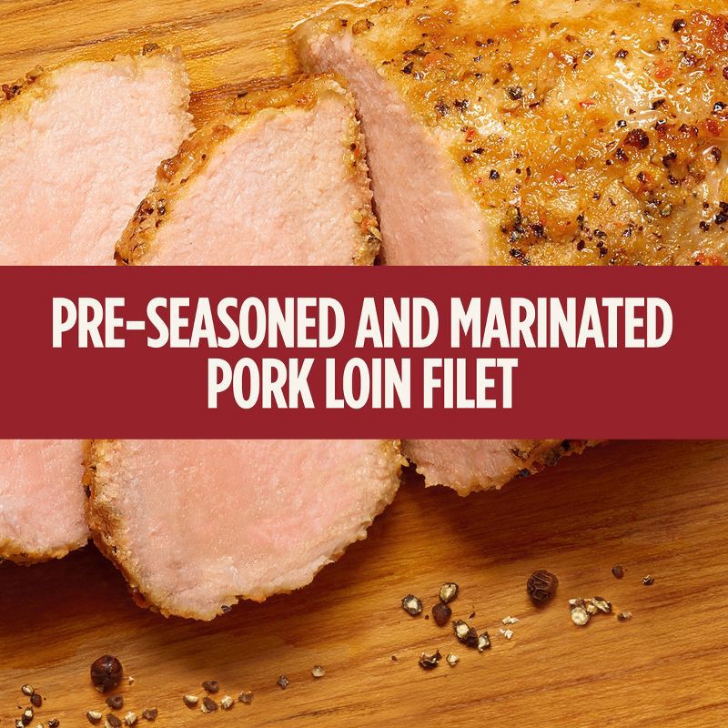 slide 3 of 11, Tyson Steakhouse Pork Loin Filet - 1.5lb, 1.5 lb