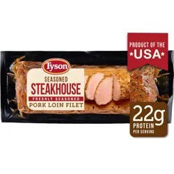 Tyson Steakhouse Pork Loin Filet - 1.5lb