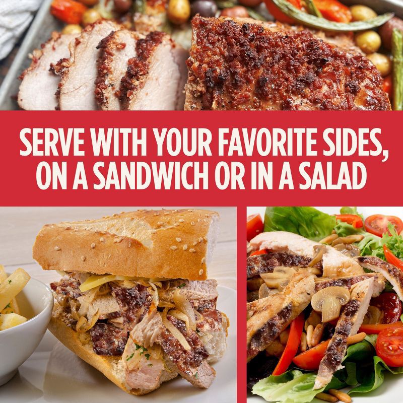 slide 6 of 8, Tyson Brown Sugar and Bacon Pork Loin Filet - 1.5lb, 1.5 lb