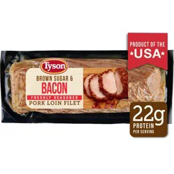 Tyson Brown Sugar and Bacon Pork Loin Filet - 1.5lb