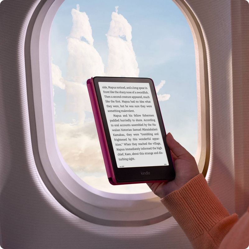 slide 6 of 7, Amazon Kindle Paperwhite (2024) - Black, 1 ct