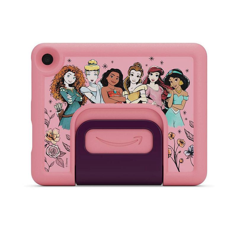 slide 3 of 8, Amazon Fire HD 8 Kids Tablet (2024) - Disney Princess, 1 ct
