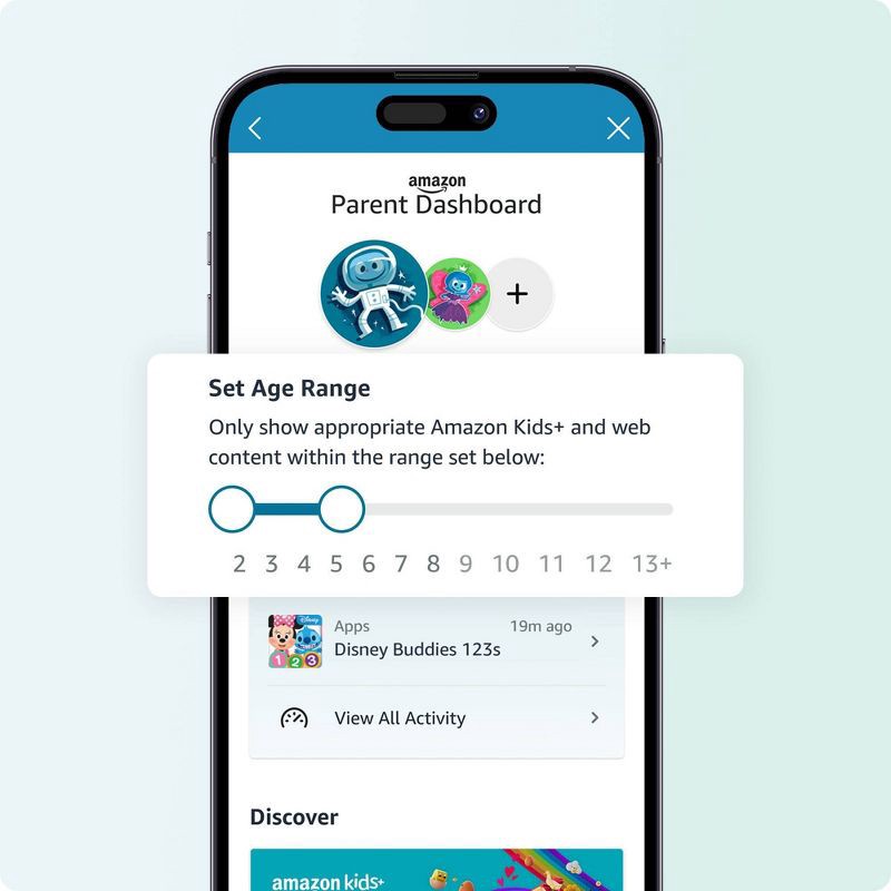 slide 6 of 8, Amazon Fire HD 8 Kids Tablet (2024) - Disney Princess, 1 ct