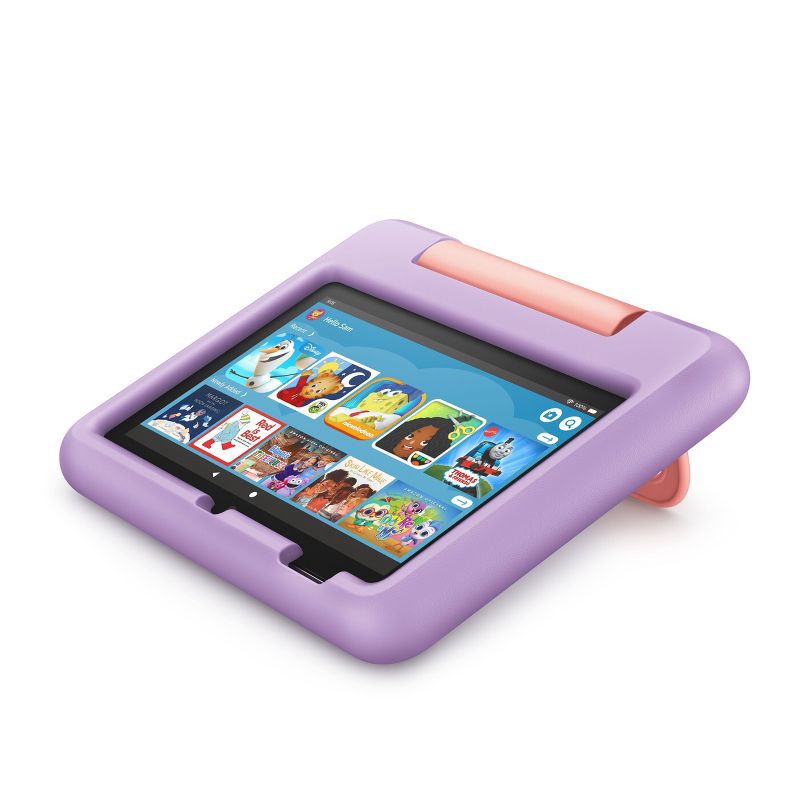 slide 2 of 6, Amazon Fire 7" Kids Tablet 16GB - Purple, 1 ct