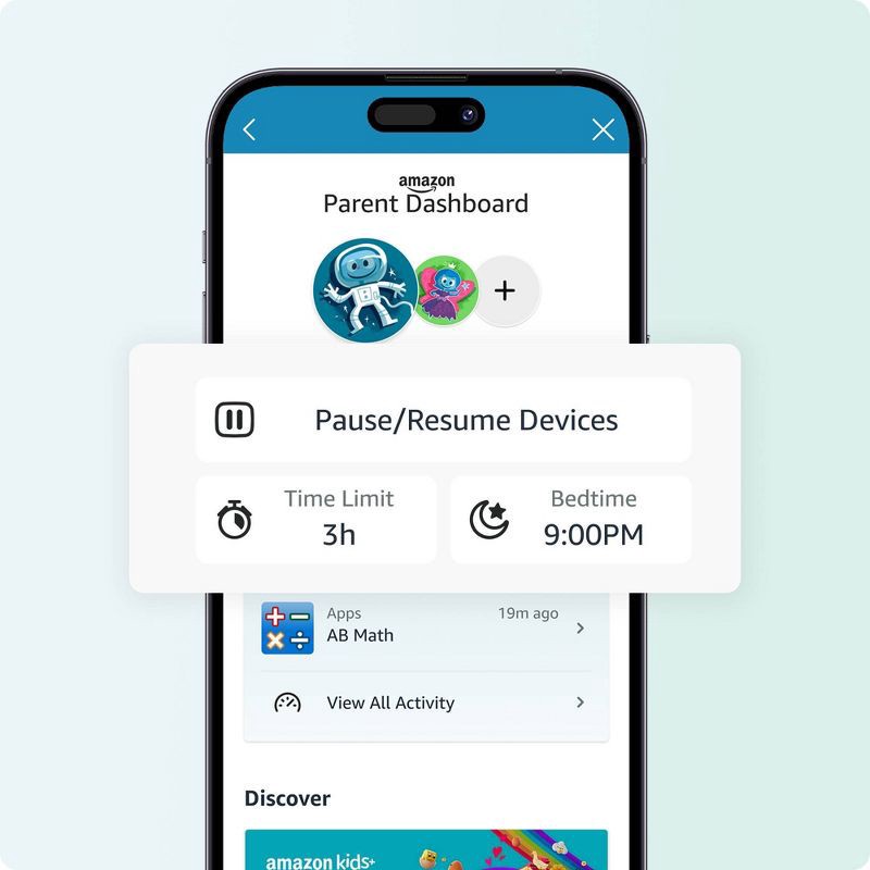 slide 7 of 8, Amazon Fire HD 8 Kids Pro Tablet (2024) - Discovery, 1 ct