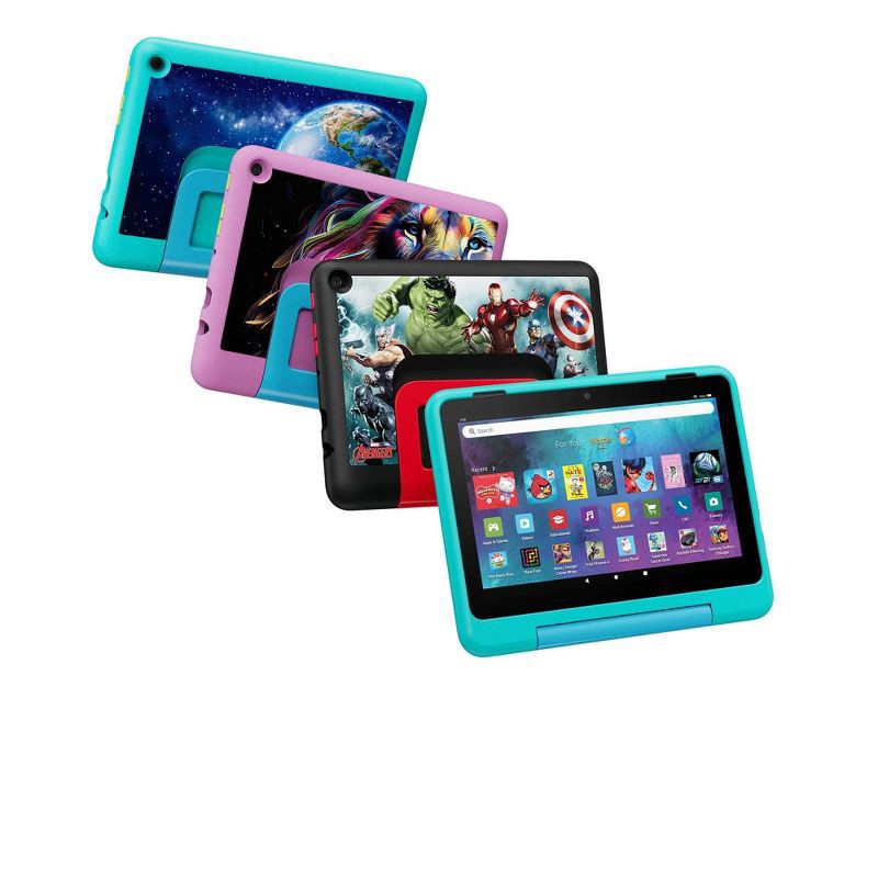 slide 8 of 8, Amazon Fire HD 8 Kids Pro Tablet (2024) - Discovery, 1 ct
