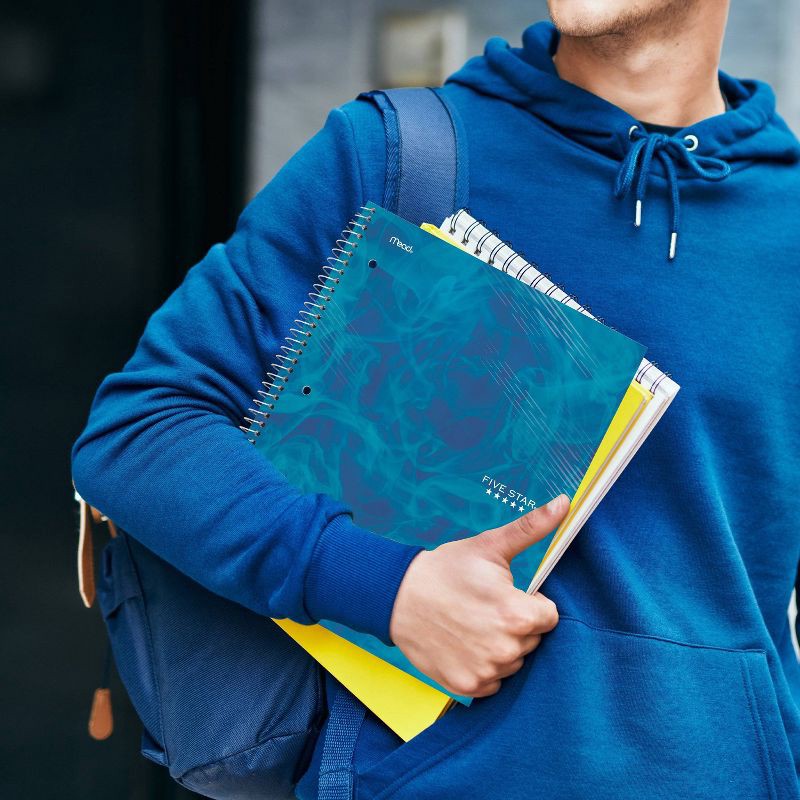 slide 7 of 8, Five Star Active 1 Subject 80ct Wide Ruled Notebook Assorted, 80 ct