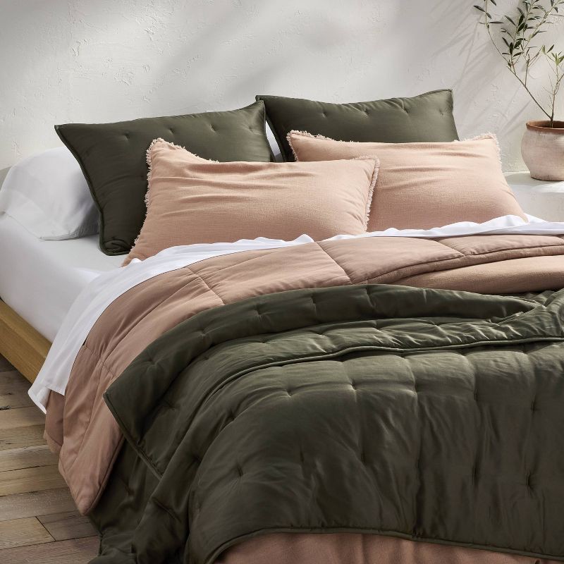 slide 2 of 7, King 400 Thread Count Rayon from Bamboo Sheet Set White - Casaluna™, 1 ct