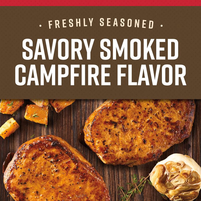 slide 2 of 9, Tyson Savory Campfire Pork Chop - 12oz, 12 oz