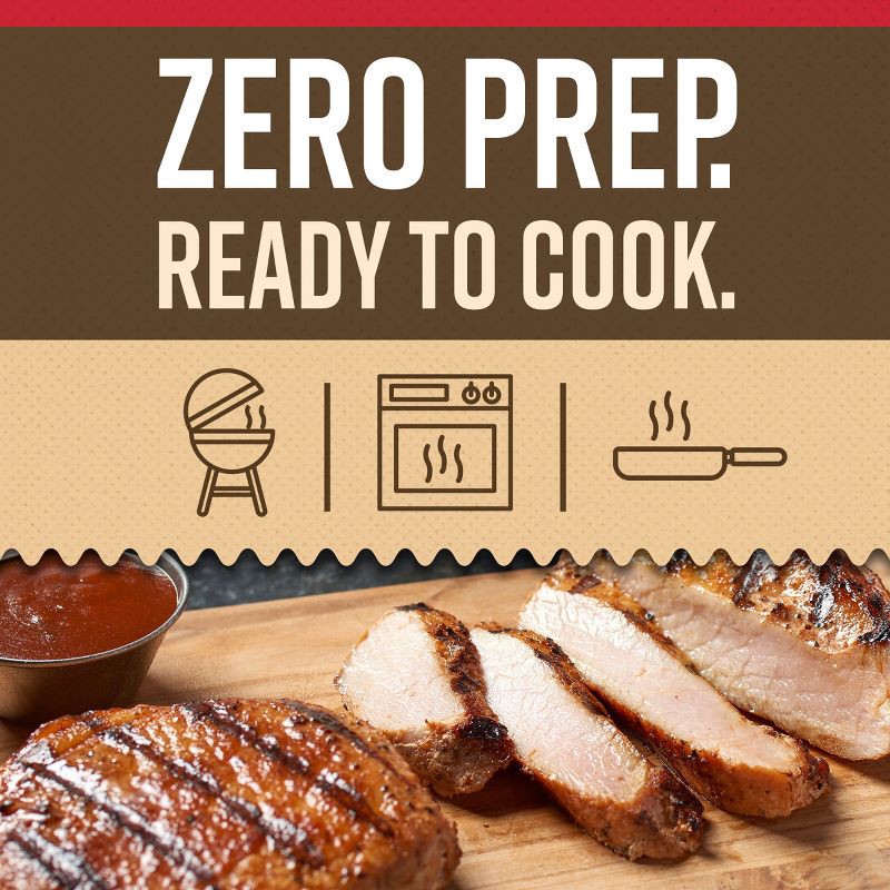 slide 4 of 9, Tyson Savory Campfire Pork Chop - 12oz, 12 oz