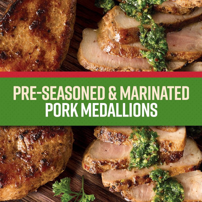 slide 6 of 9, Tyson Chimichurri Pork Medallions - 20oz, 20 oz