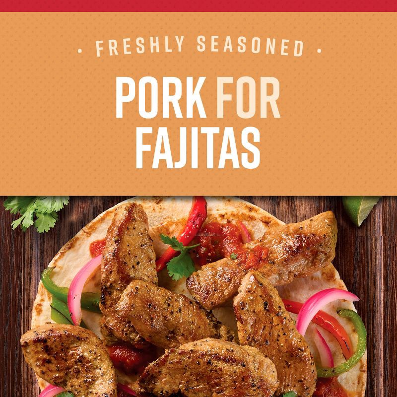 slide 2 of 9, Tyson Fajita Seasoned Pork Strips - 20oz, 20 oz
