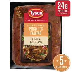 Tyson Fajita Seasoned Pork Strips - 20oz