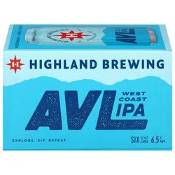 Highland West Coast Style AVL IPA 6Pk 12Oz Cans