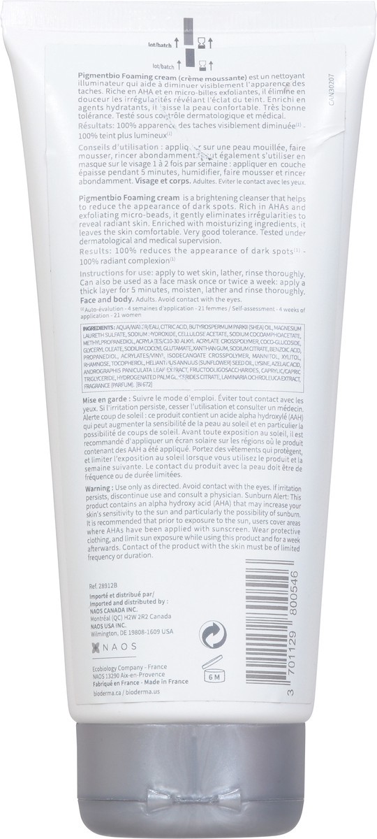 slide 5 of 14, Bioderma Pigmentbio Foaming Cream 6.7 fl oz, 6.7 fl oz