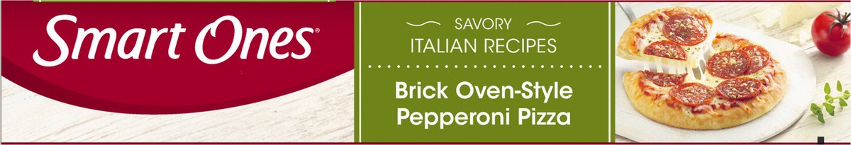 slide 11 of 13, Smart Ones Weight Watchers Smart Ones(r) Savory Italian Recipes Brick Oven-Style Pepperoni Pizza 6.11 oz. Box, 6.11 oz