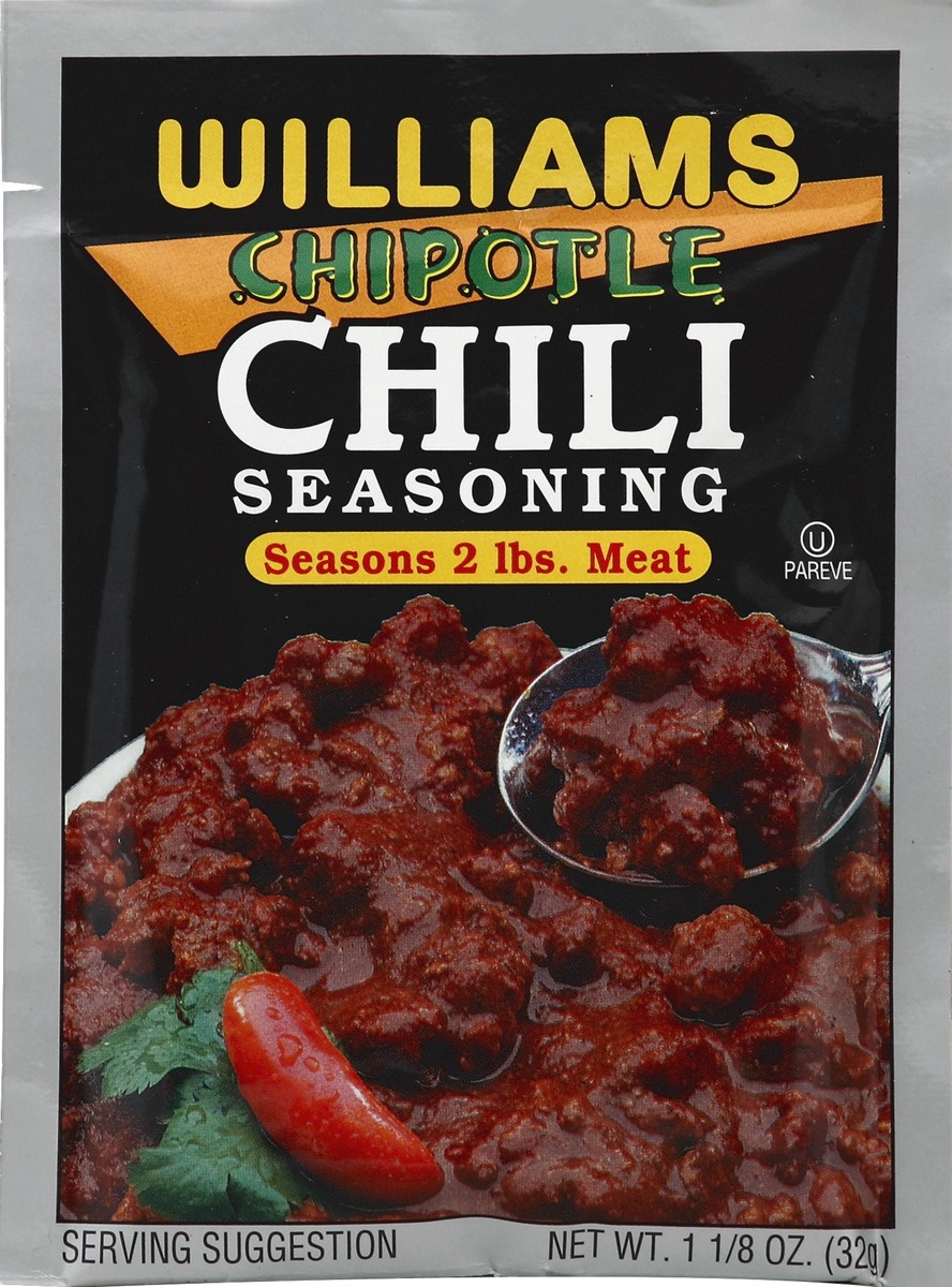 slide 2 of 2, Williams Chipotle Chili Seasoning, 1.12 oz