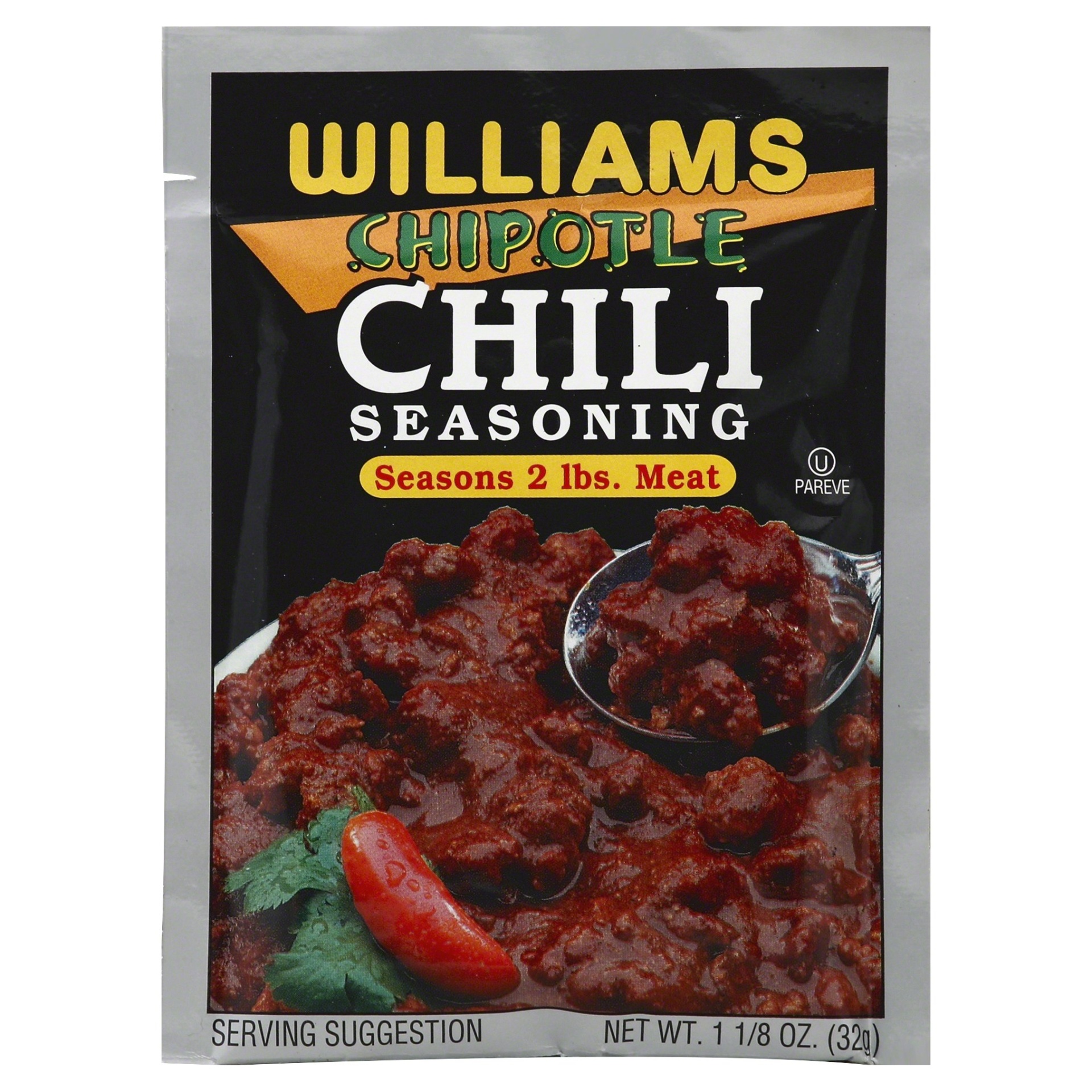 slide 1 of 2, Williams Chipotle Chili Seasoning, 1.12 oz