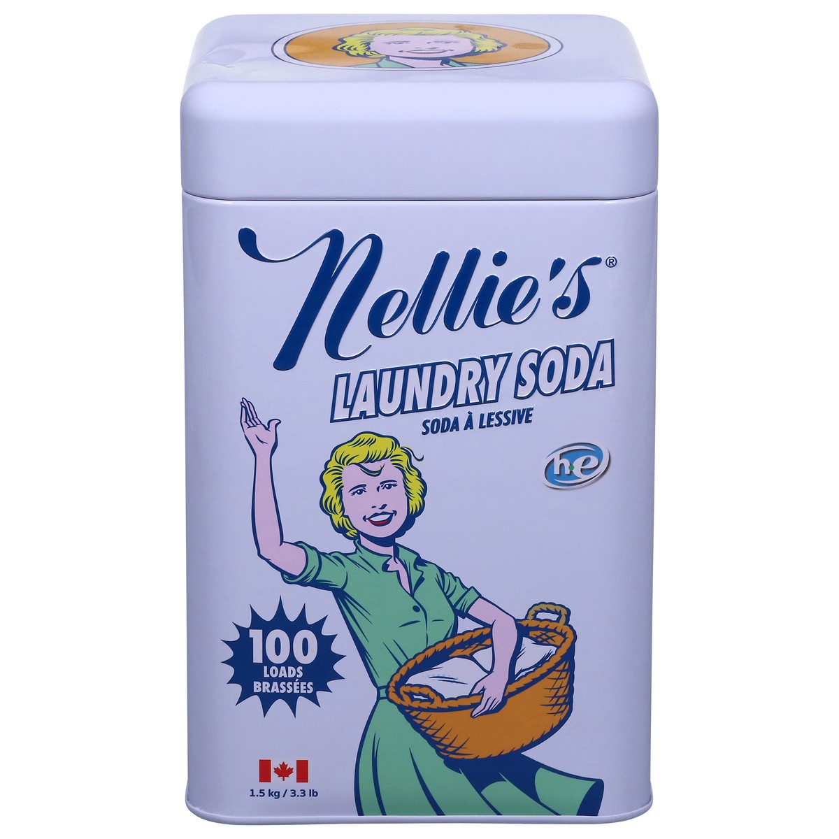 slide 14 of 14, Nellie's Laundry Soda 3.3 lb, 