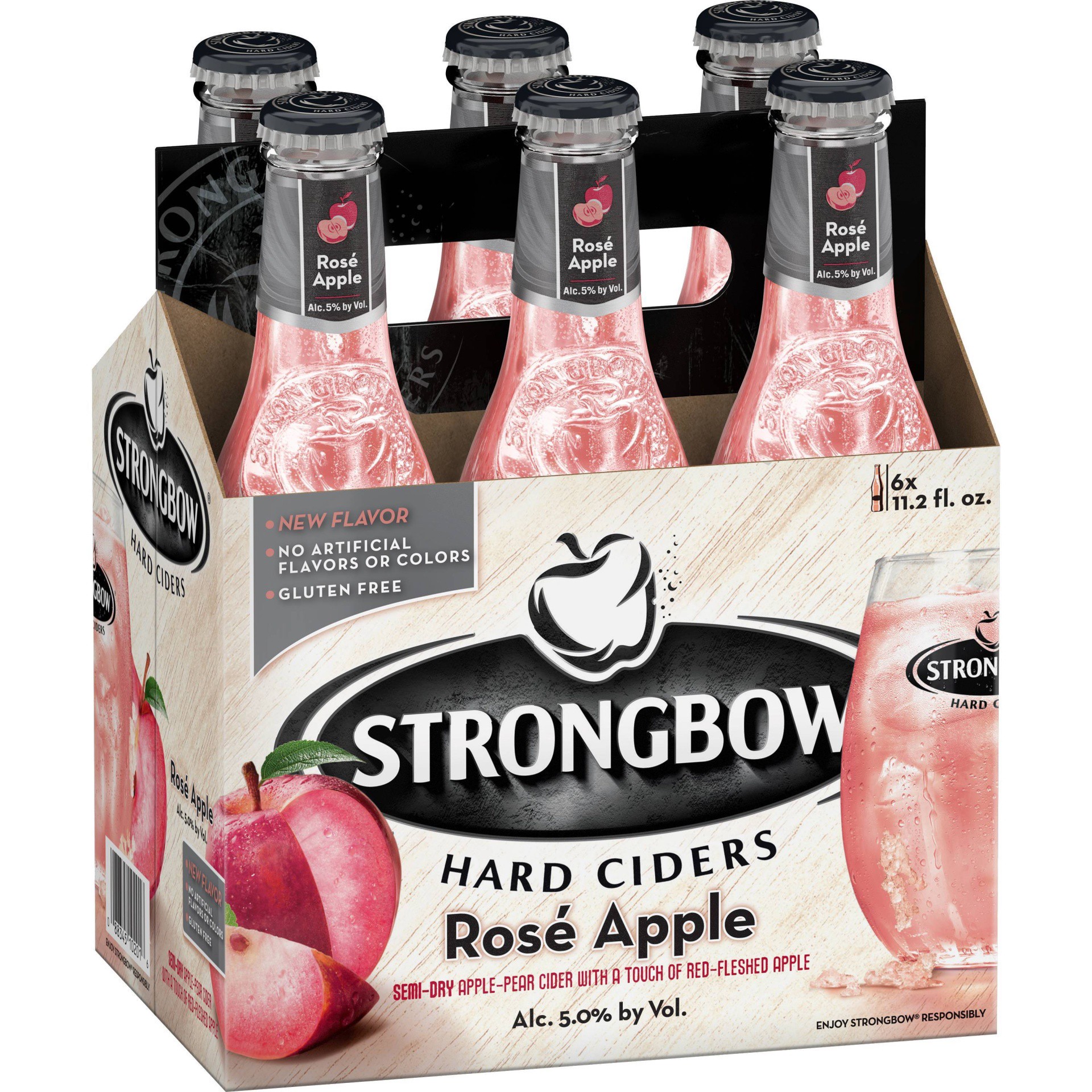 slide 1 of 2, Strongbow Hard Ciders 6 ea, 6 ct; 11.2 oz