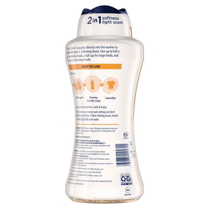 slide 10 of 10, Downy Blends Soft & Fresh In-Wash Scent Booster - Toasted Vanilla Scented Laundry Bead - 32.2oz, 32.2 oz