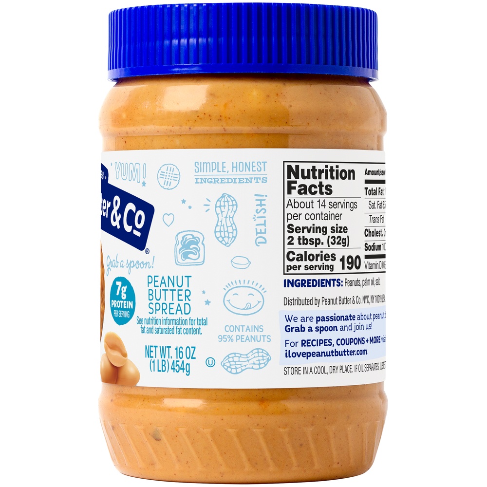 Peanut Butter And Co Simply Crunchy Peanut Butter Spread 16 Oz 16 Oz Shipt 2646