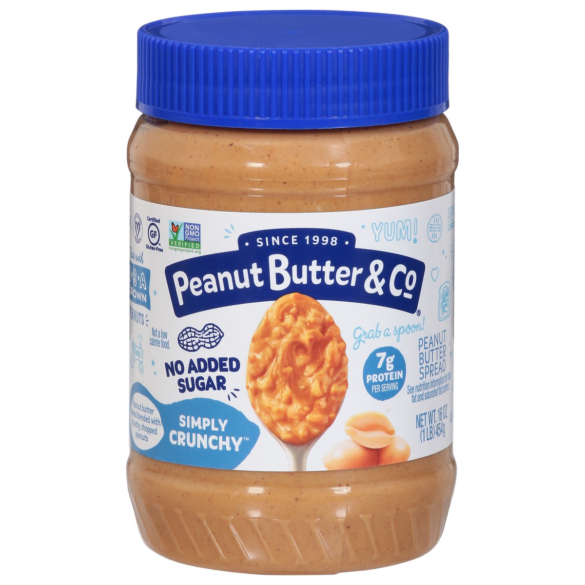 slide 10 of 11, Peanut Butter & Co. Simply Crunchy™ Peanut Butter Spread 16 oz. Jar, 16 oz