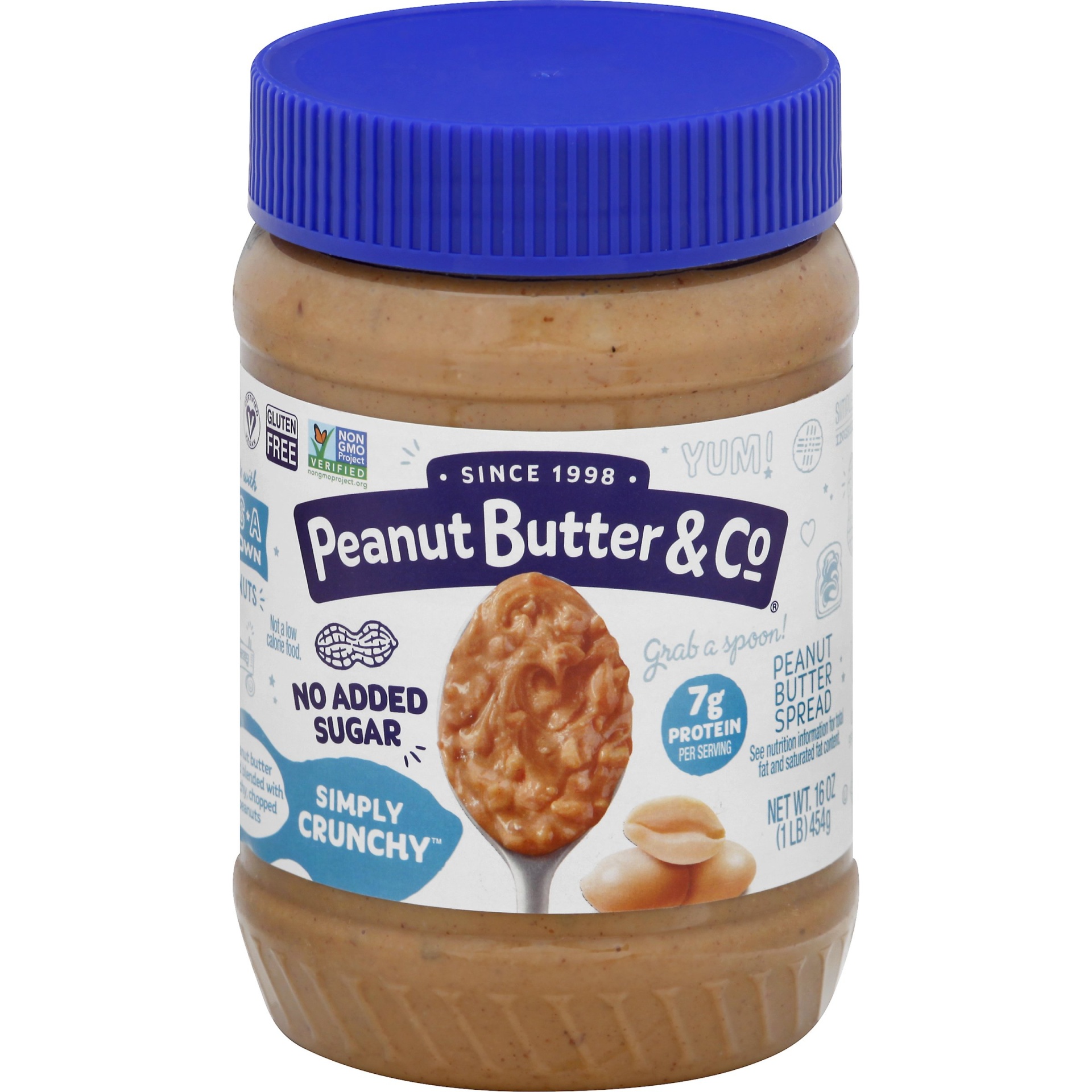 Peanut Butter & Co. Simply Crunchy Peanut Butter Spread, 16 Oz 16 oz ...