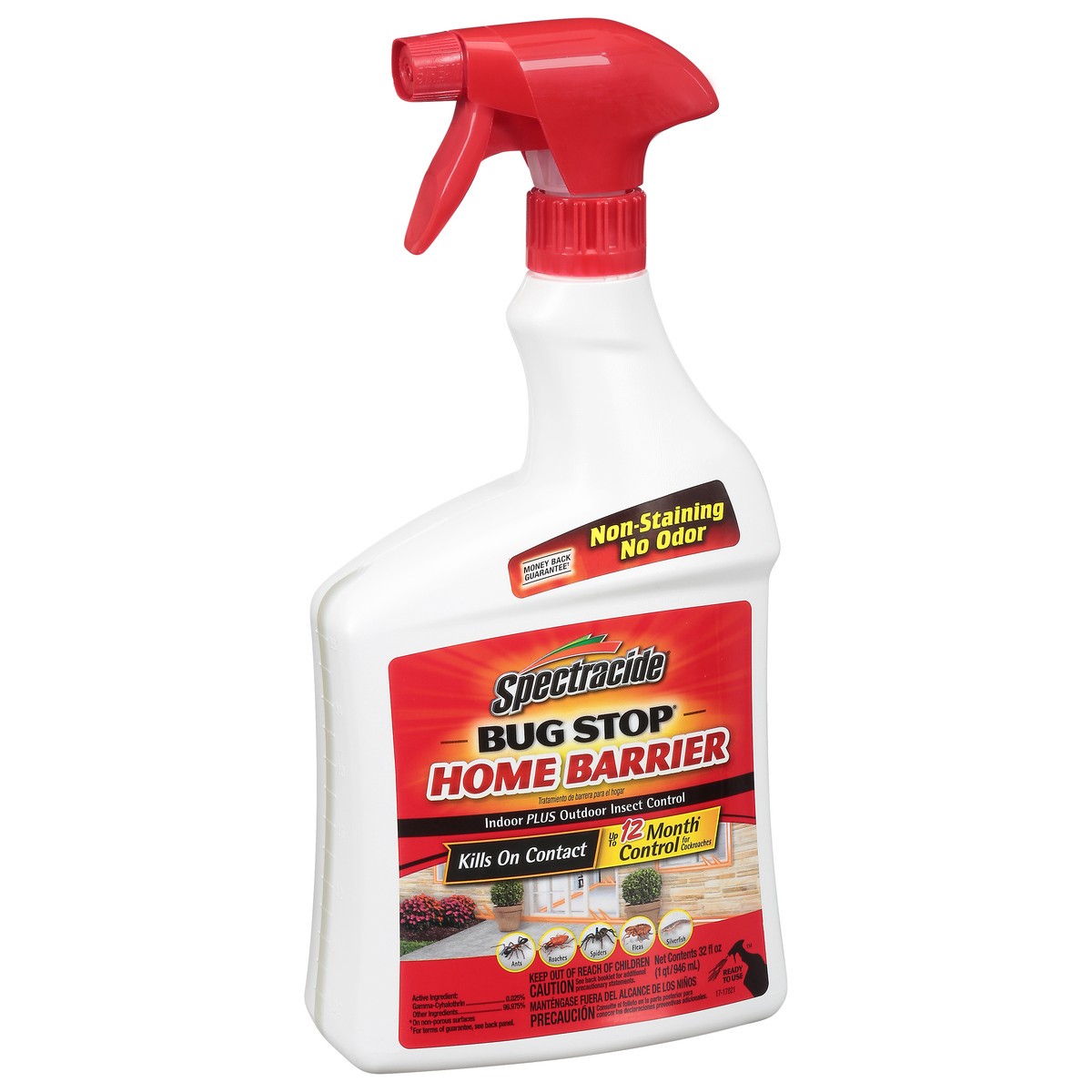 slide 8 of 9, Spectracide Bug Stop Home Barrier, 32 oz