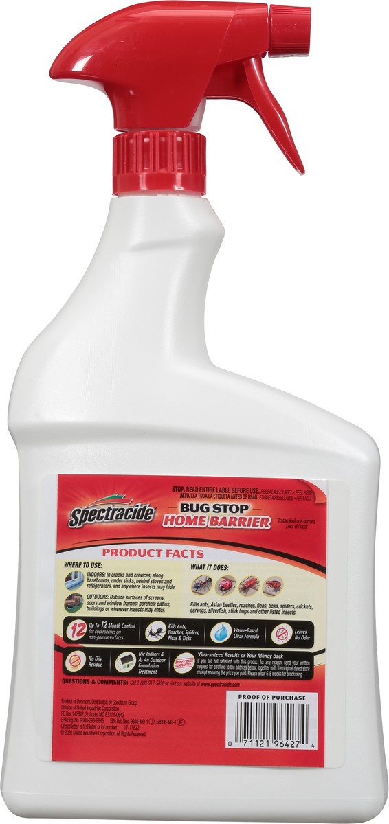 slide 5 of 9, Spectracide Bug Stop Home Barrier, 32 oz