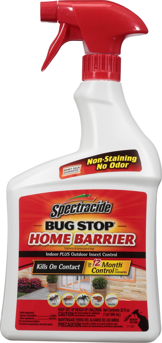 slide 4 of 9, Spectracide Bug Stop Home Barrier, 32 oz