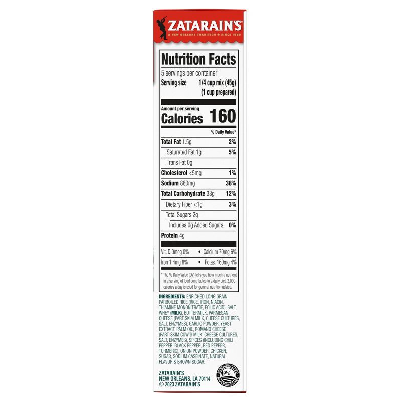 slide 9 of 12, Zatarain's Creamy Blackened Chicken Rice Mix - 8oz, 8 oz