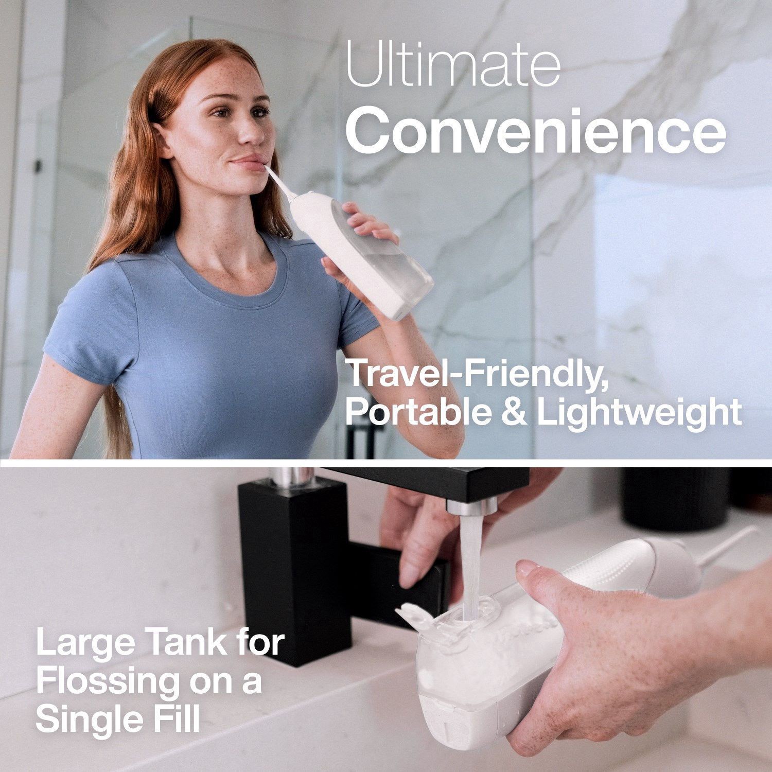 slide 2 of 6, Aquasonic Icon Water Flosser, White, 1 ct