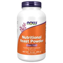 NOW Nutritional Yeast Powder - 10 oz.