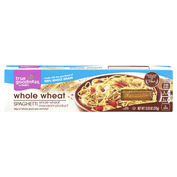 slide 1 of 1, True Goodness Pasta Spaghetti Whole Wheat, 13.25 oz