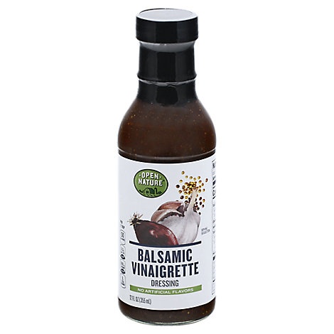 slide 1 of 1, Open Nature Dressing Balsamic Vinaigrette, 12 fl oz