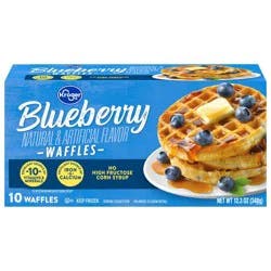 Kroger Blueberry Waffles