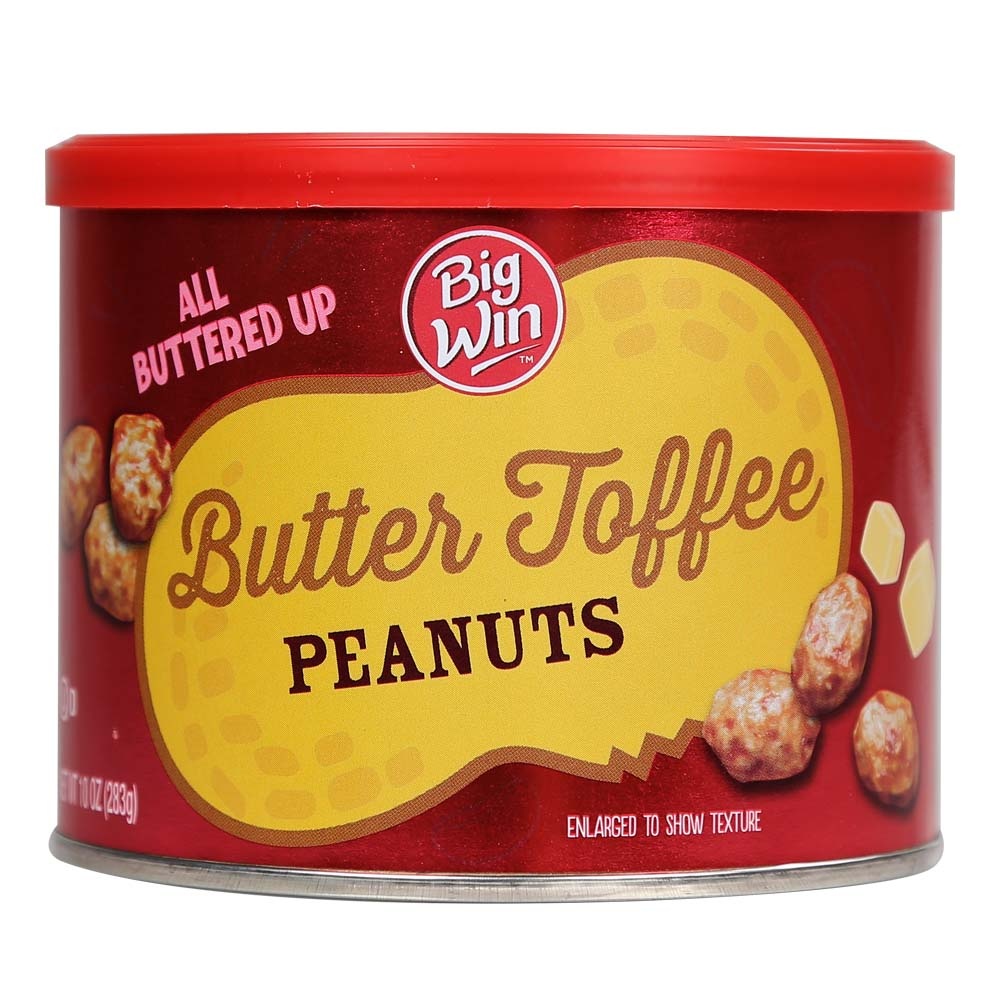 slide 1 of 2, Rite Aid Big Win Butter Toffee Peanuts, 10 oz