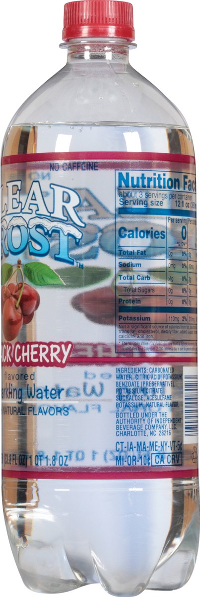 slide 4 of 14, Clear Frost Black Cherry Sparkling Water - 33.8 fl oz, 33.8 fl oz