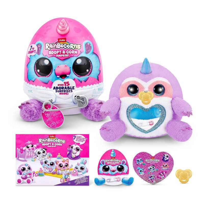 slide 1 of 9, Rainbocorns Adopt-A-Corn Surprise, 1 ct