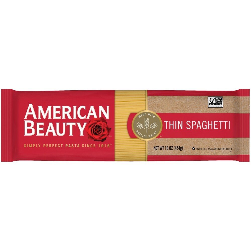 slide 1 of 1, American Beauty Thin Spaghetti Case, 16 oz