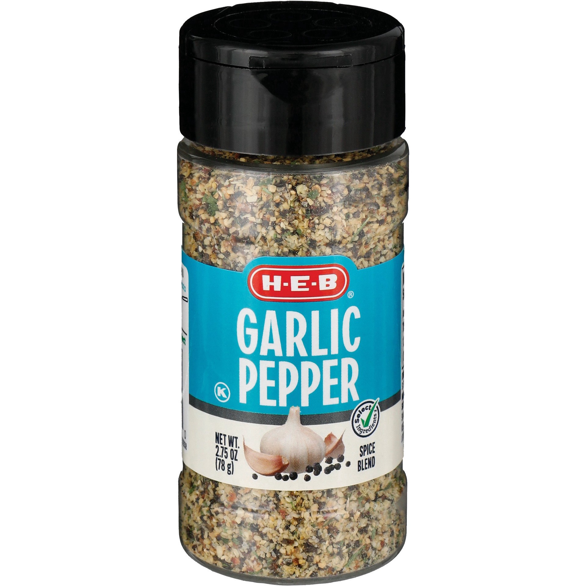 slide 1 of 1, H-B Select Ingredients Garlic Pepper - 2.75 oz, 2.75 oz