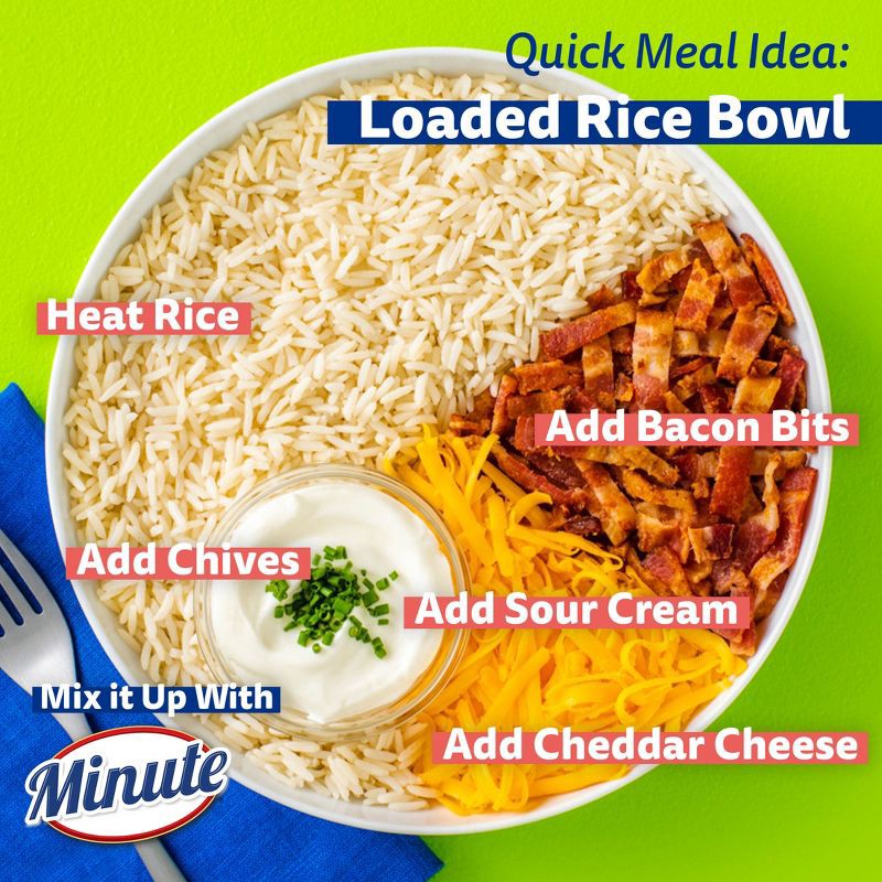 slide 5 of 8, Minute Rice Minute Butter & Sea Salt Jasmine Rice - 2pk / 8.8oz, 2 ct; 8.8 oz