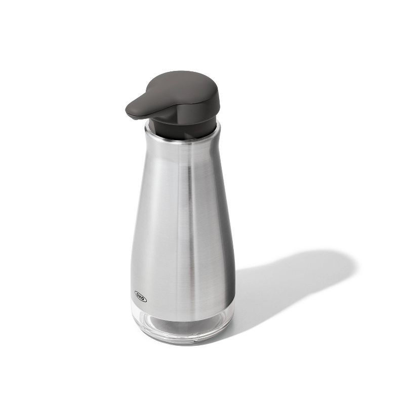 slide 1 of 8, OXO Stainless Steel Soap Dispenser, 1 ct